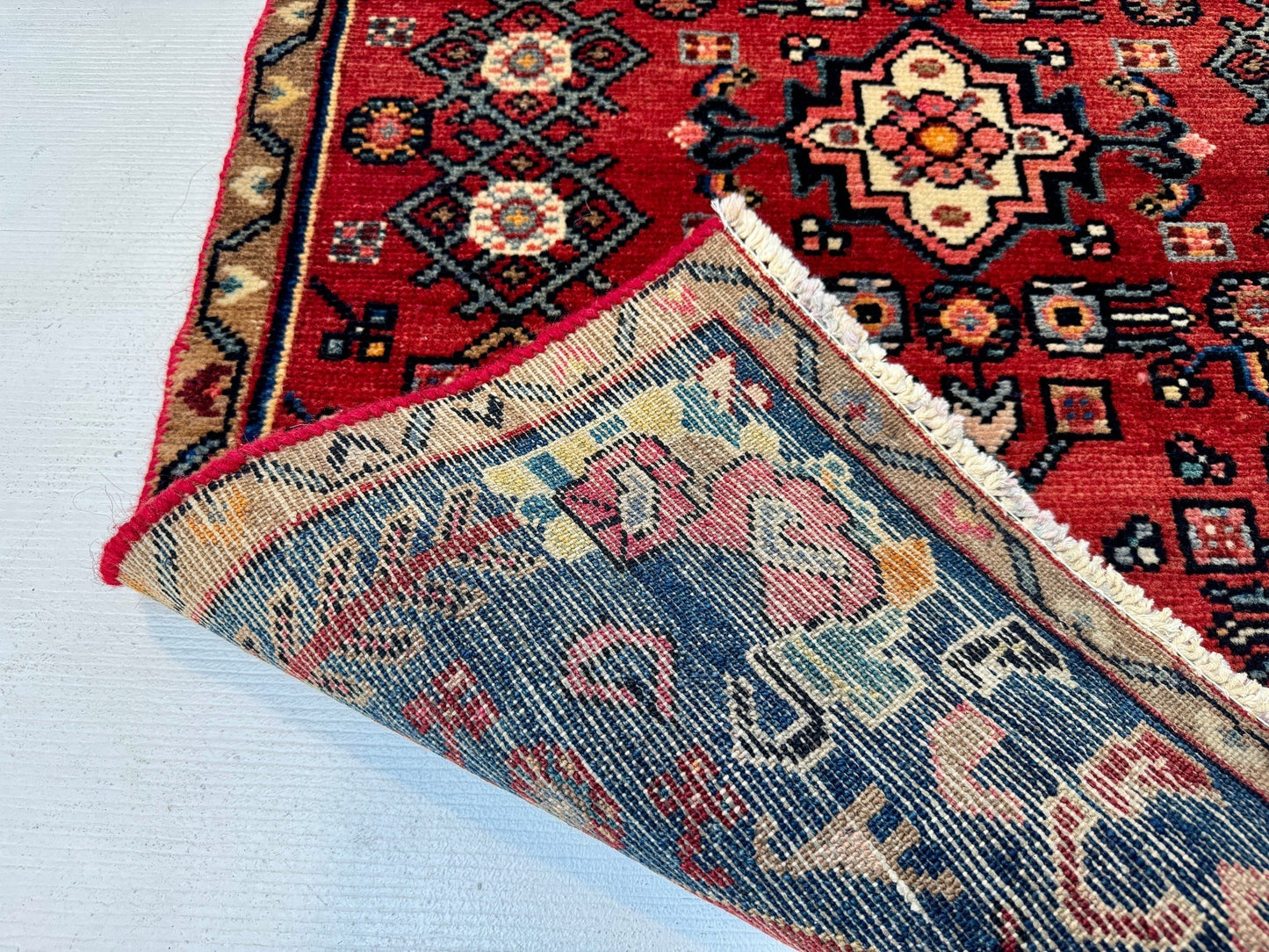 Persian Hamadan Rug | 2' 5” x 4' - Velora