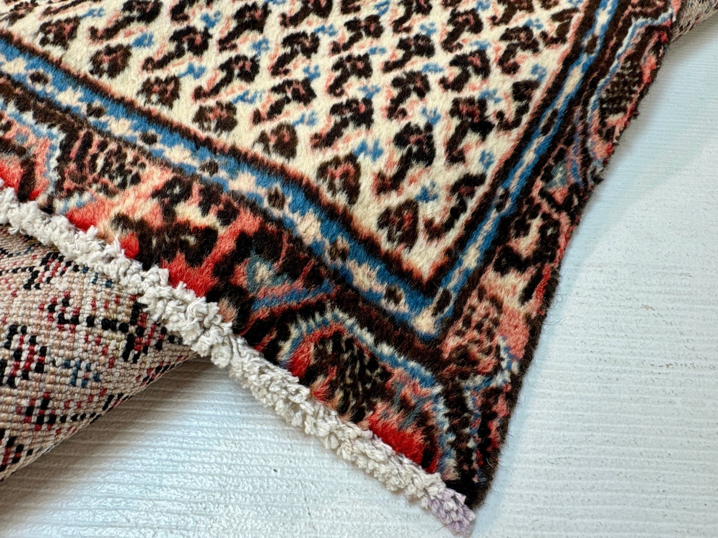 Persian Mir-Boteh Rug | 2' 9” x 4' 3" - Velora