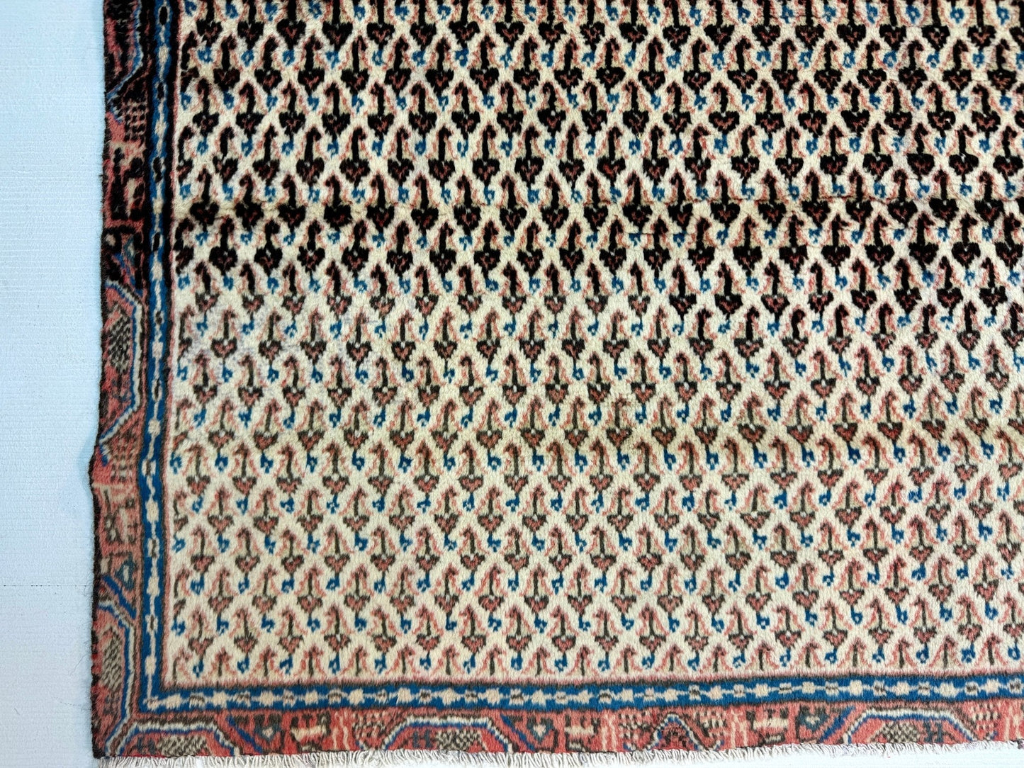 Persian Mir-Boteh Rug | 2' 9” x 4' 3" - Velora