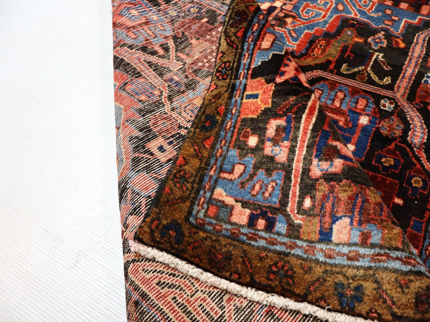 Persian Nahavand Runner Rug | 3' 5” x 8' 4" - Velora