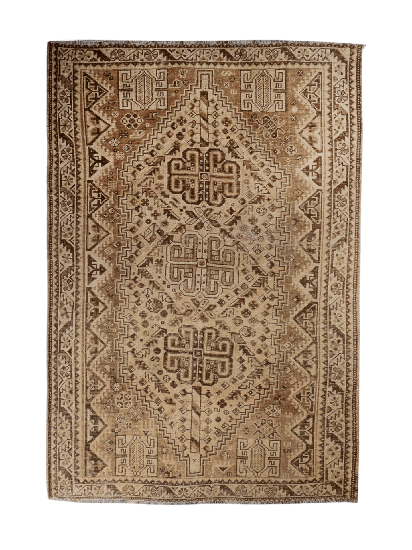 Persian Shiraz Rug | 5' 5” x 7' 11" - Velora