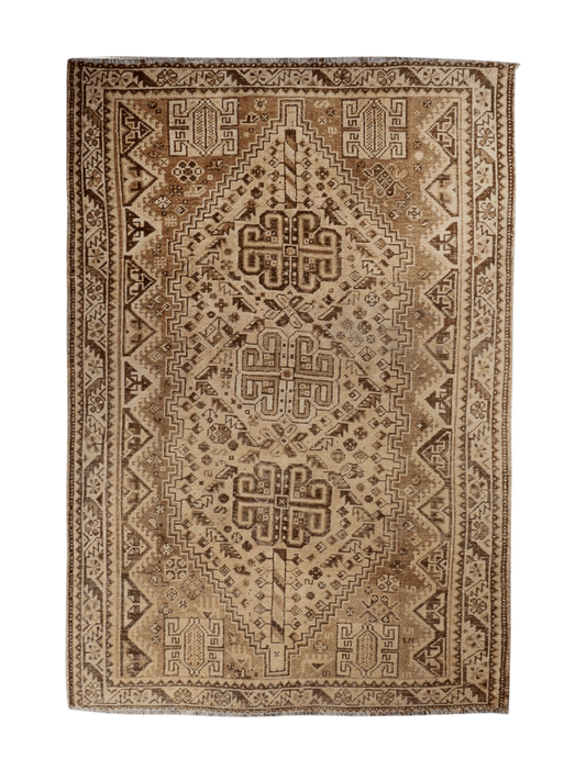 Persian Shiraz Rug | 5' 5” x 7' 11" - Velora