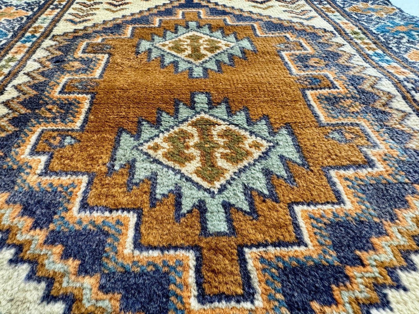 Persian Turkmen Rug | 1' 10” x 2' 7" - Velora