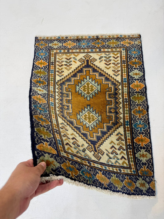 Persian Turkmen Rug | 1' 10” x 2' 7" - Velora