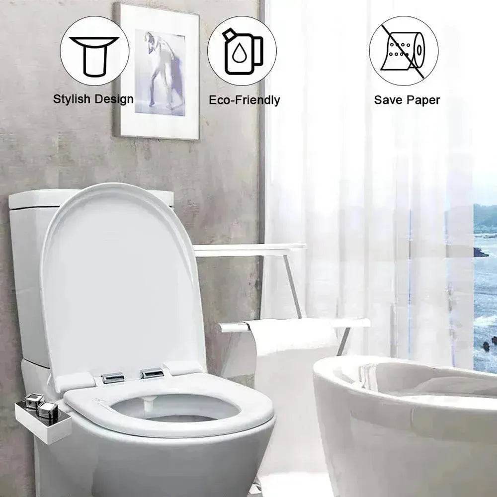 Plastic Manual Toilet Bidet set for Women Wash - Velora
