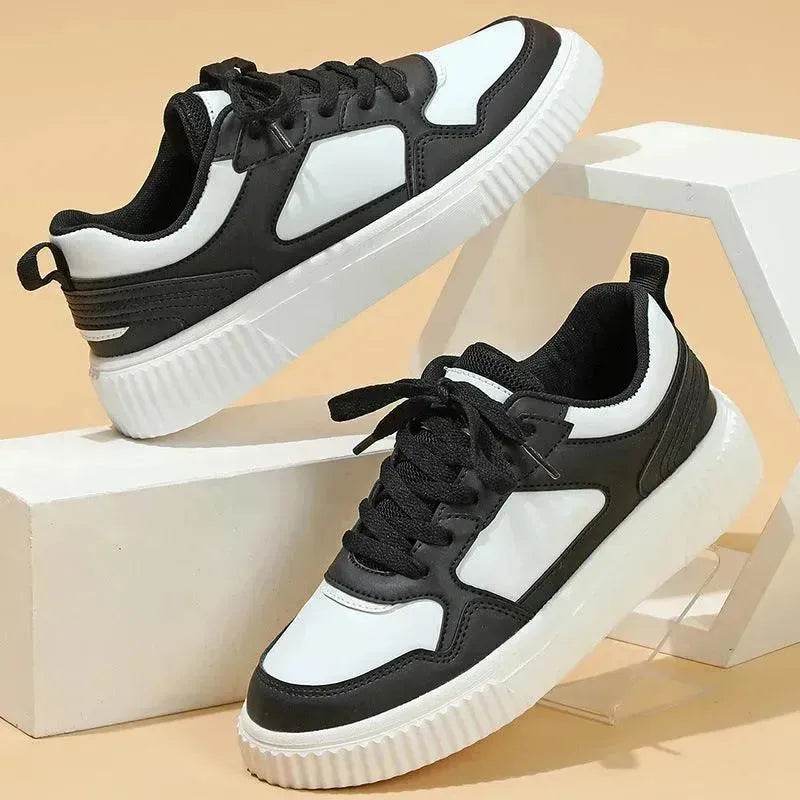 Platform Fashion Lace-up Casual Sneaker Soft Bottom Comfortable - Velora