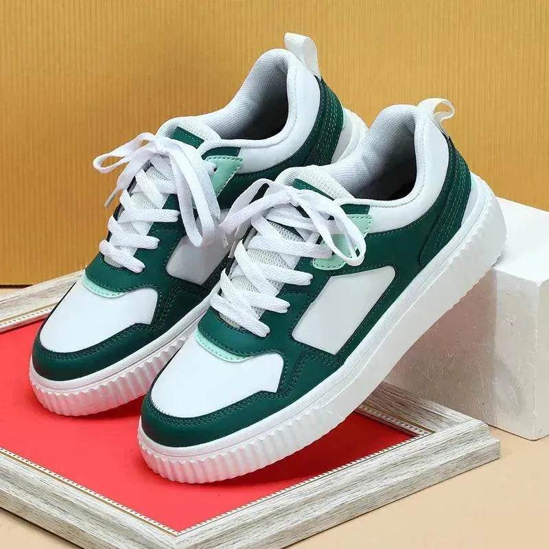 Platform Fashion Lace-up Casual Sneaker Soft Bottom Comfortable - Velora