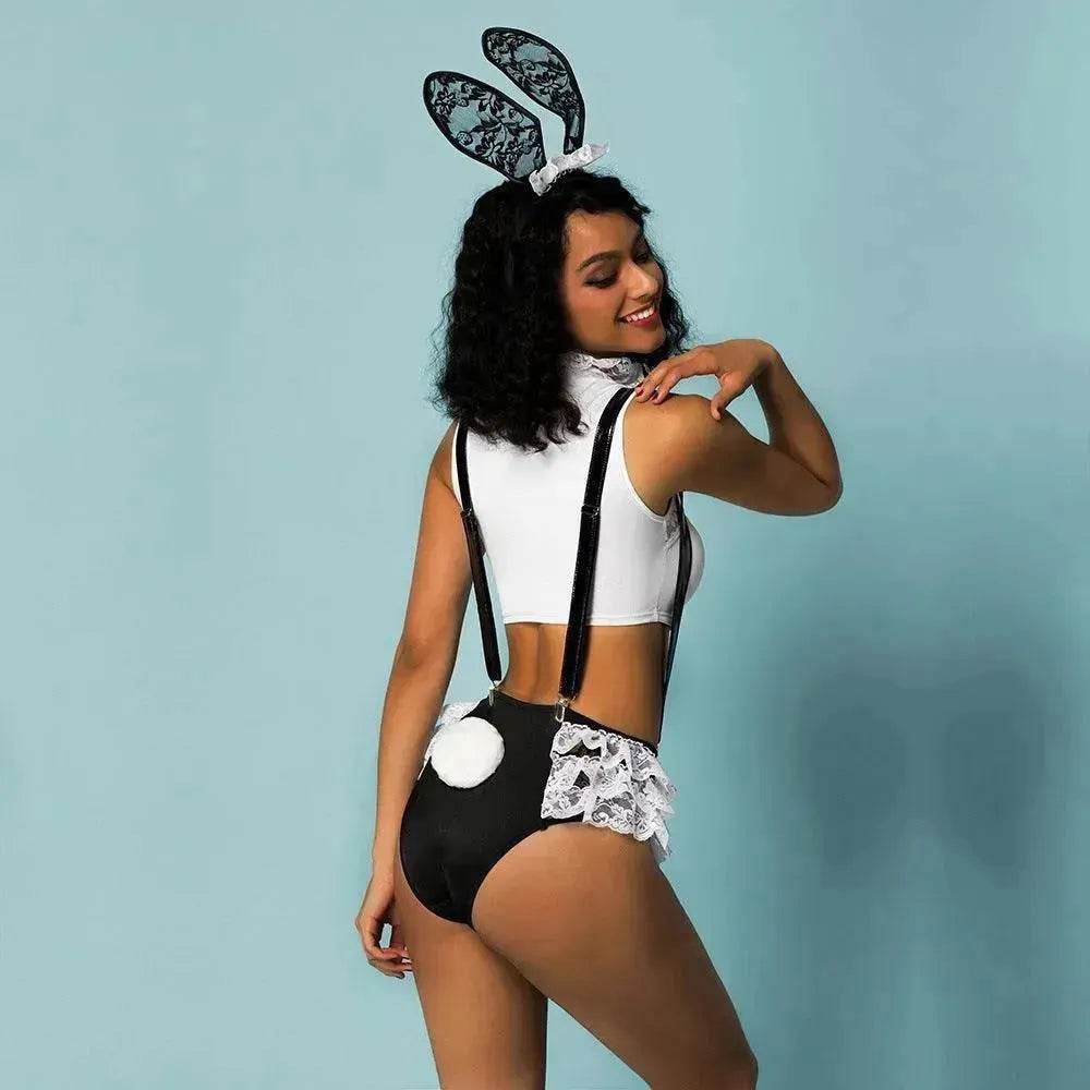 Playful rabbit costume lingerie - Velora