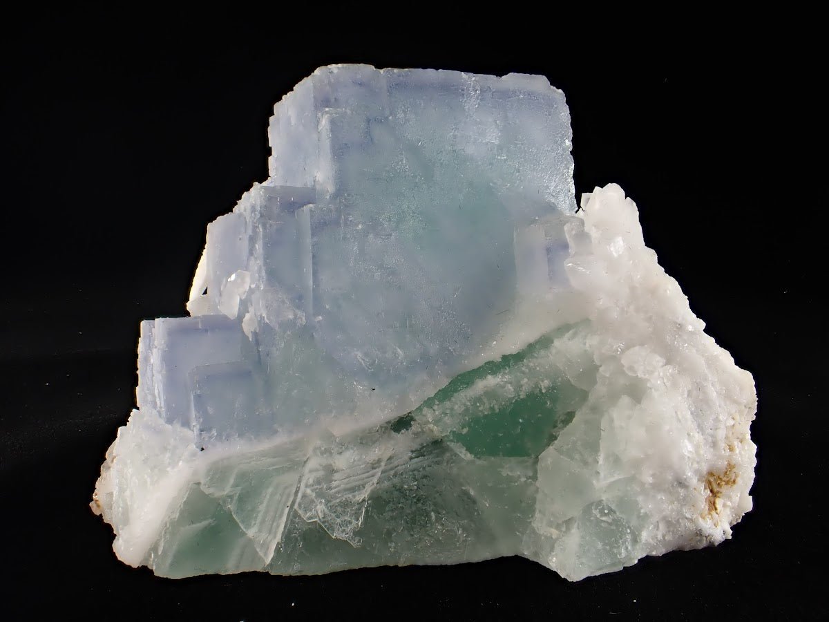 Porcelain Fluorite – 4th Generation, Yaogangxian Mine, China | 3in. Collector Specimen