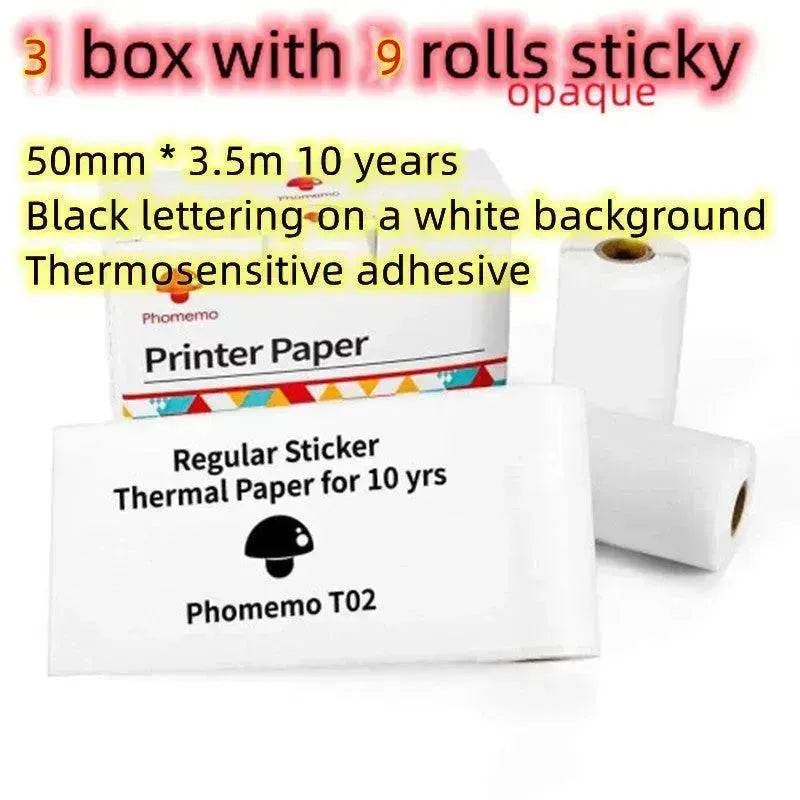 Portable Mini Thermal Label Printer Home Photo Printer Student Wrong Question Printer Bluetooth Mini Label Printer Price Tag - Velora