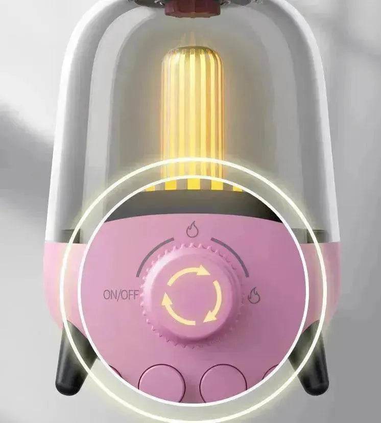Portable Wireless Bluetooth 5.0 Speaker Flickering Ambient Light Speakers Table Lamp Stereo Sound Indoor Outdoor Night Lights - Velora