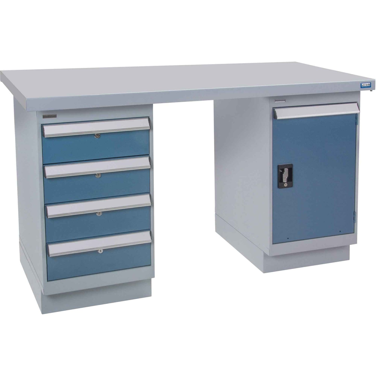 Pre-Designed Workbench, 60" W x 24" D x 34" H, 2500 lbs. Capacity - Velora Luxury Fashion