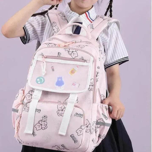 Primary School Cute Super Cute Printed Schoolbag - Velora