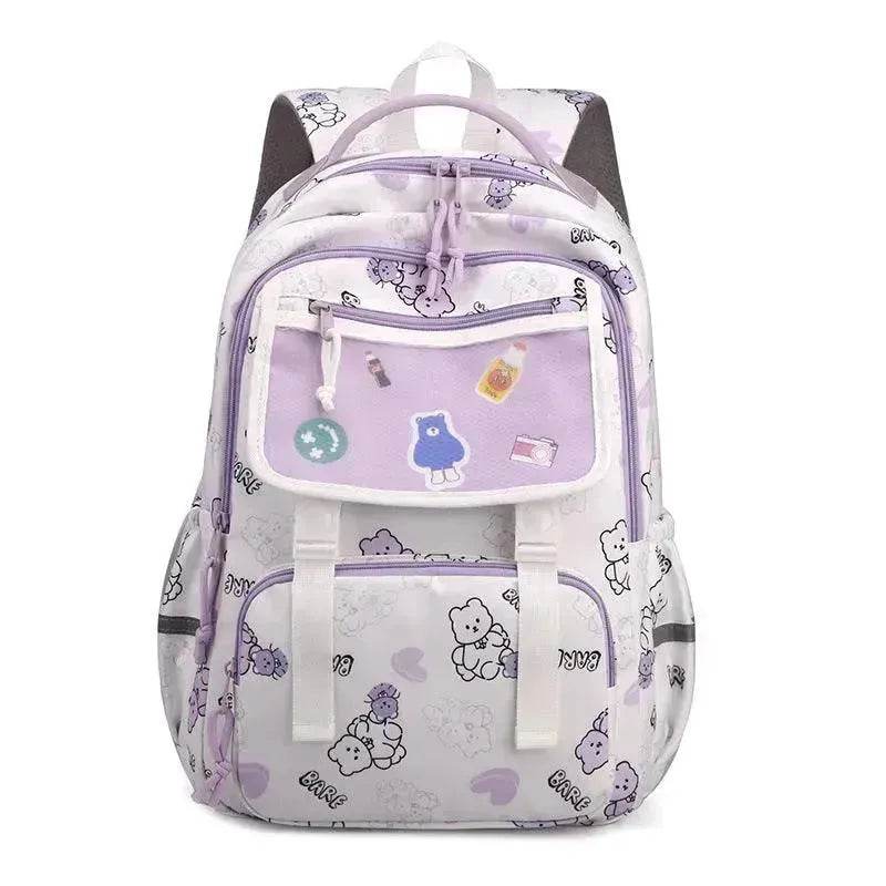 Primary School Cute Super Cute Printed Schoolbag - Velora