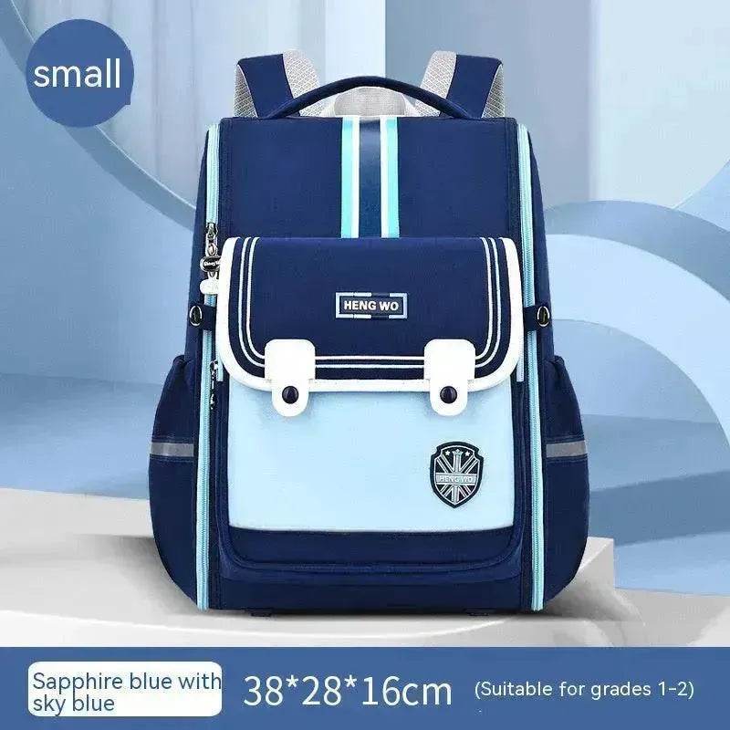Primary School Student Schoolbag Female Lightweight Burden Alleviation Spine Protection - Velora