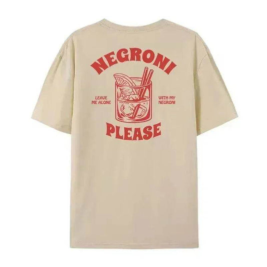 Printed Casual Unisex Streetwear Short Sleeve Vintage T-Shirts - Velora