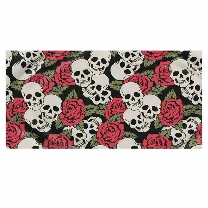 Printed skull beach towel - Velora
