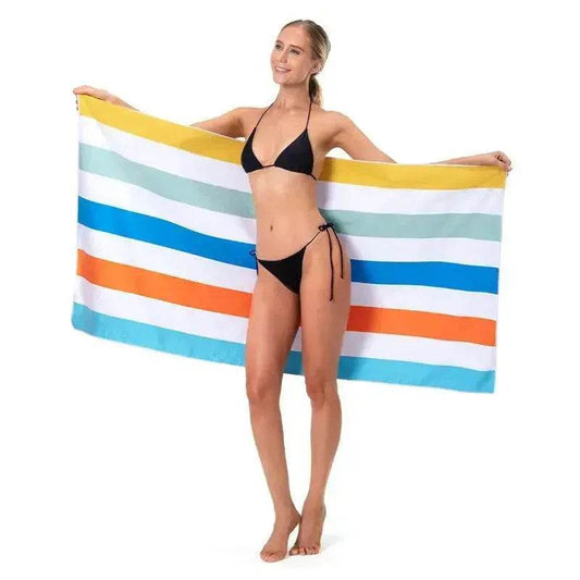 Printed Swim Microfiber Beach Towel - Velora
