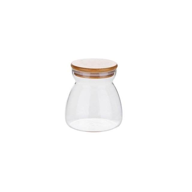 Conical Glass Storage Containers - Velora Luxury Fashion