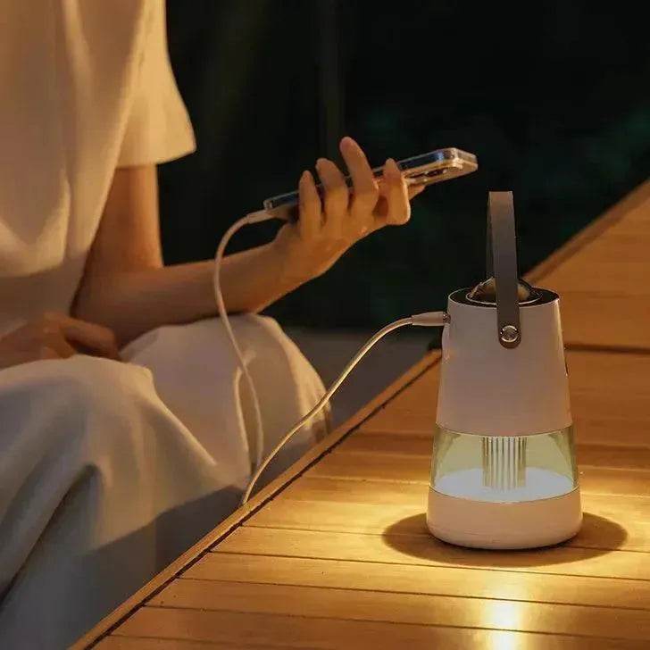 Projection Mosquito Repellent Night Light Dual Purpose Portable Outdoor Mosquito Killer Lamp - Velora