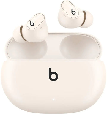 Beats Studio Buds + | True Wireless Noise Cancelling Earbuds - Ivory (Renewed)