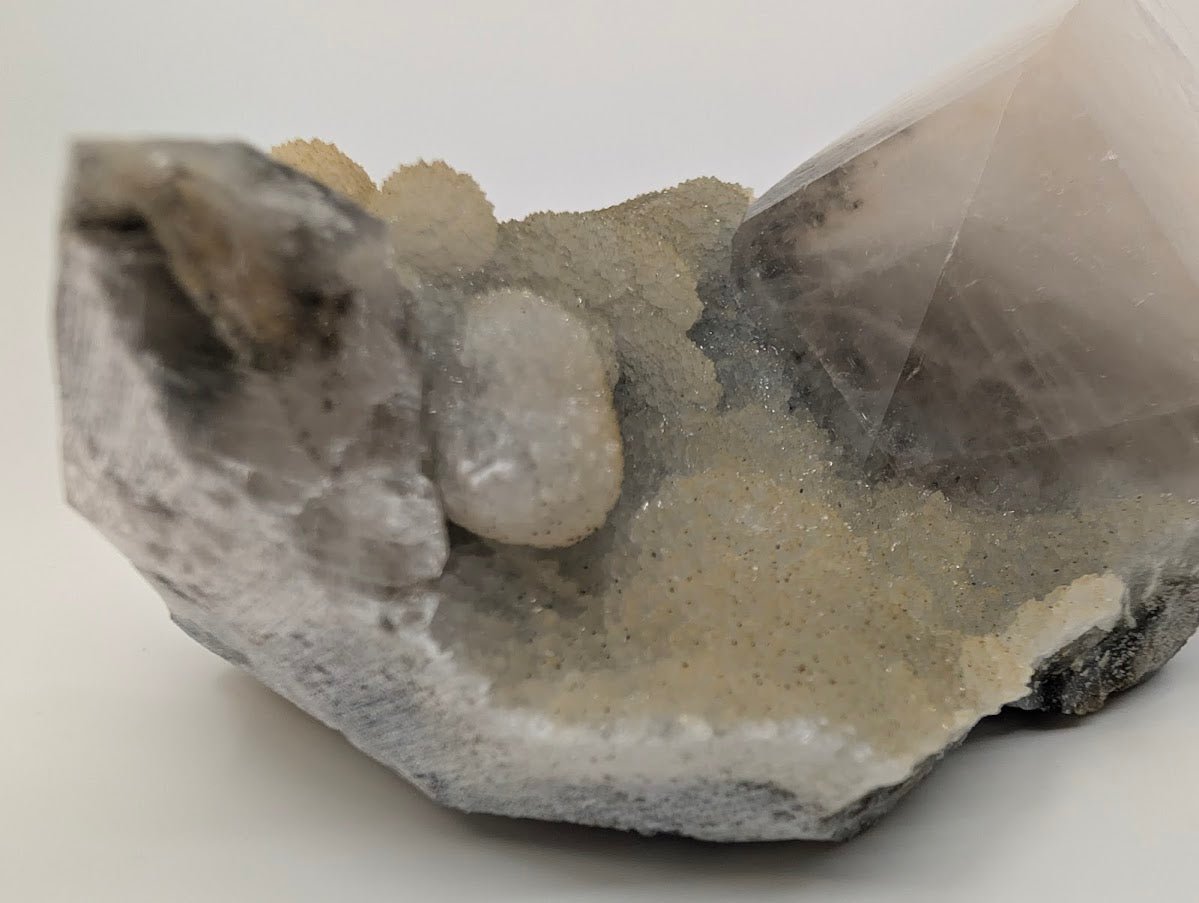 Radiant Dogtooth Calcite with Sugar Sphalerite – Fujian, China