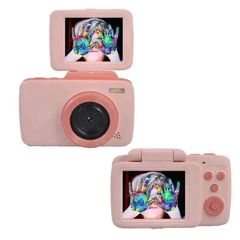 Retro Photography Video Filter HD Digital Mini Flip Children's Camera Toy - Velora