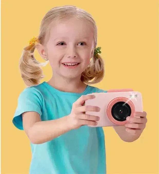 Retro Photography Video Filter HD Digital Mini Flip Children's Camera Toy - Velora