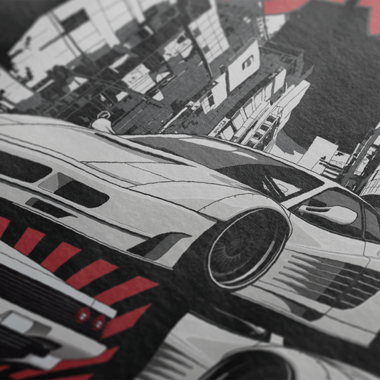 Retro Masterpiece Car Culture Automotive Graphic T-Shirt | Mens & Womens (Unisex) - Velora