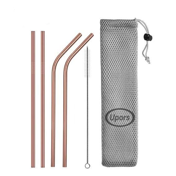 Reusable Metal Straws - Velora Luxury Fashion