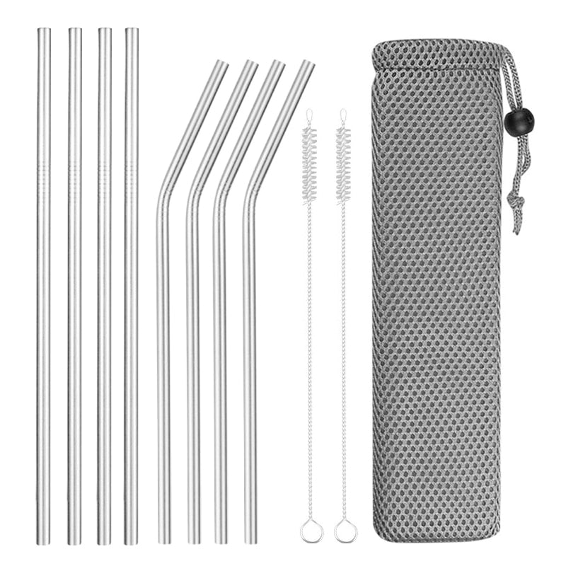Reusable Metal Straws - Velora Luxury Fashion
