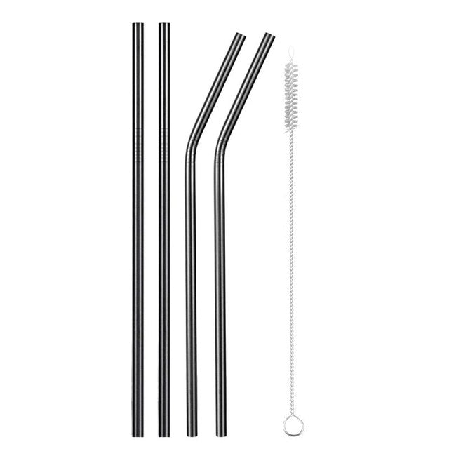 Reusable Metal Straws - Velora Luxury Fashion