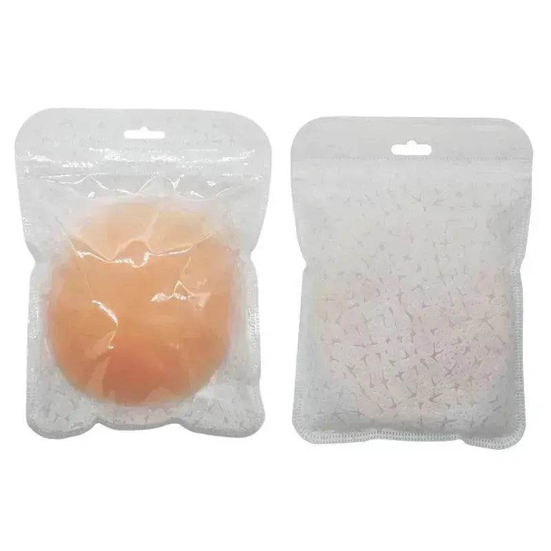 Reusable Self Adhesive Silicone Lift Up Breast Nipple Cover Bra Pad Invisible Breast Petals For Party Dress - Velora