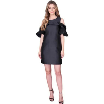 Robe manche cloche noir