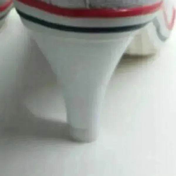 Denim High Heels boot Round Toe Women's Shoes - Velora