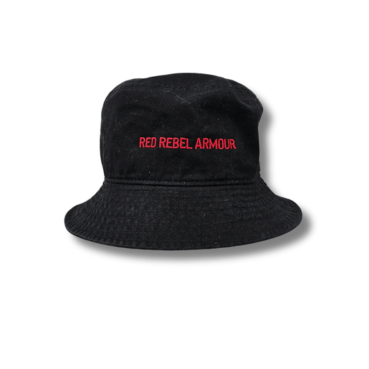 RRA Red Watermark Bucket Hat - Velora