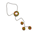 Rustic Lariat Necklace with Matching Earrings - Velora Luxury Fashion