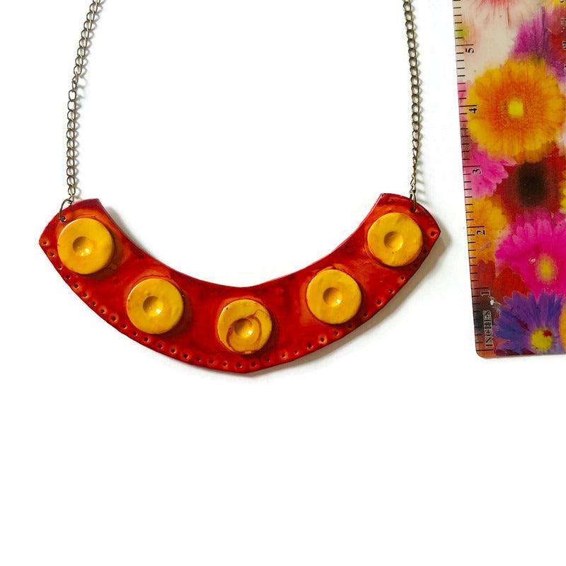 Rustic Statement Jewelry Set with Fall Colors - Velora Luxury Fashion