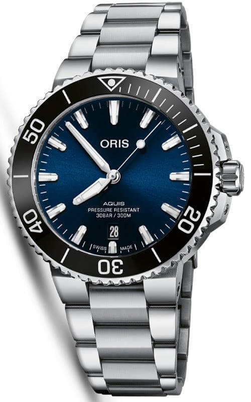 Oris Aquis Date Mens Watch 01 733 7766 4135-07 8 22 05PEB - Velora