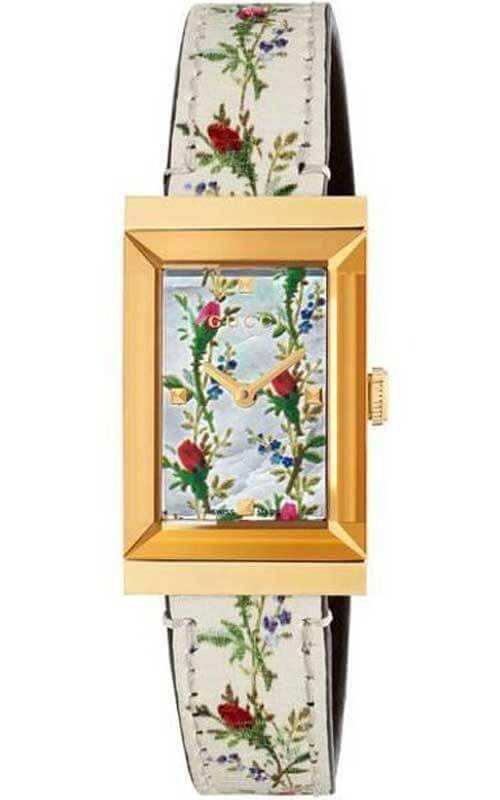 Gucci G-Frame Ladies Watch 21x40mm (YA147407) - Velora