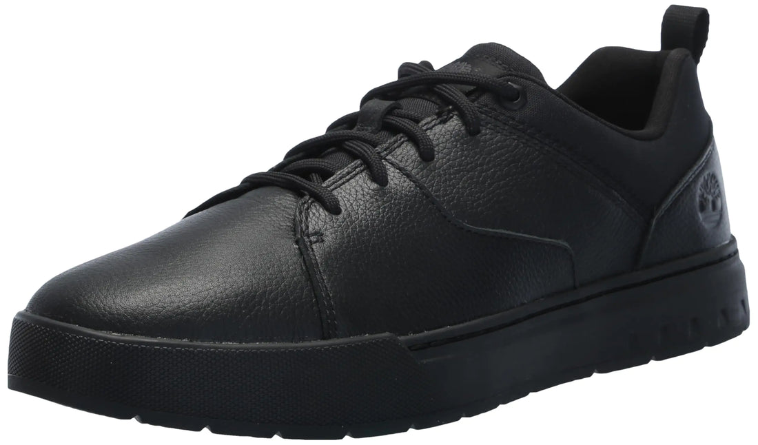 Timberland Mens Maple Grove Sneaker Black Full-Grain 7.5 Wide