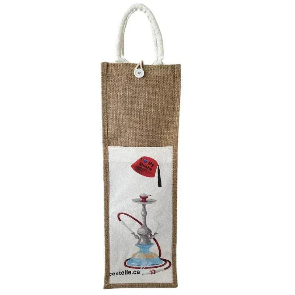 Sac jute pour shisha