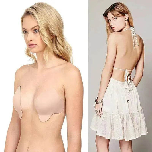 Seamless silicone invisible nipple - Velora