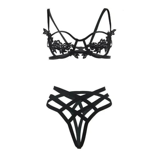 Charming lingerie three-point suit - Velora