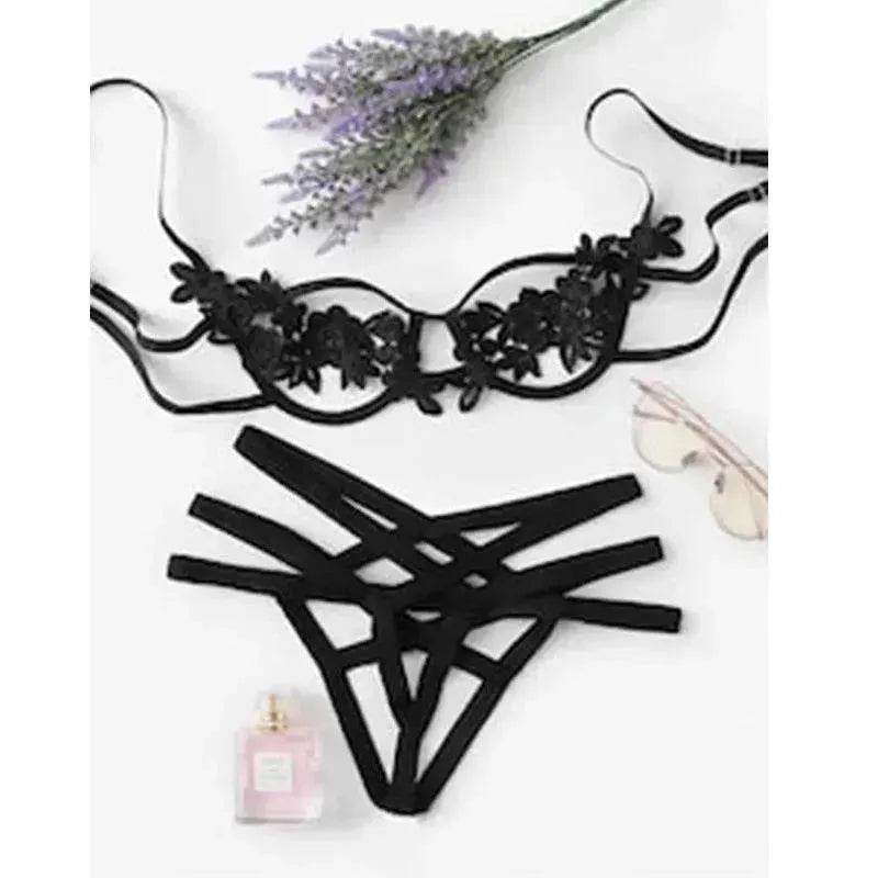 Charming lingerie three-point suit - Velora