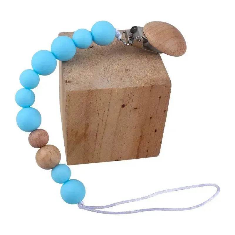 Silicone Pacifier Clip Chain for Babies. - Velora