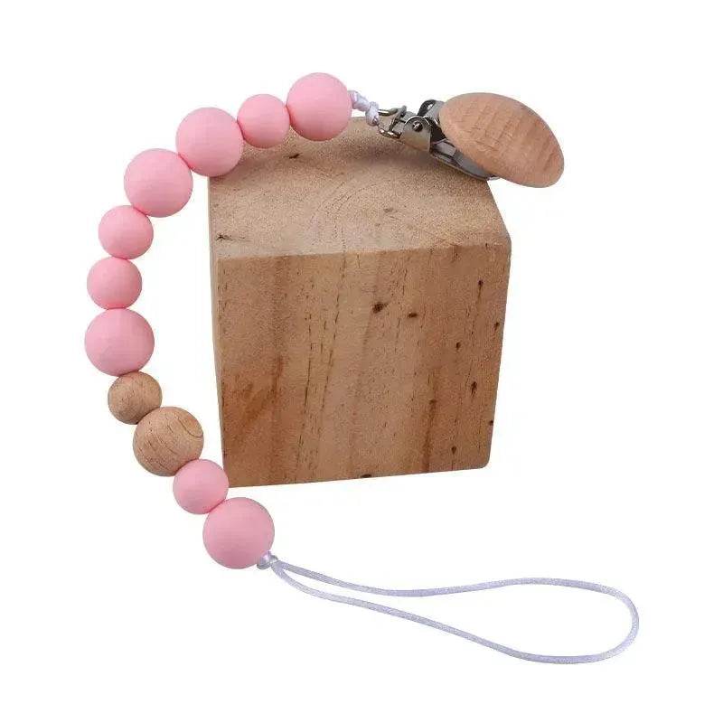 Silicone Pacifier Clip Chain for Babies. - Velora