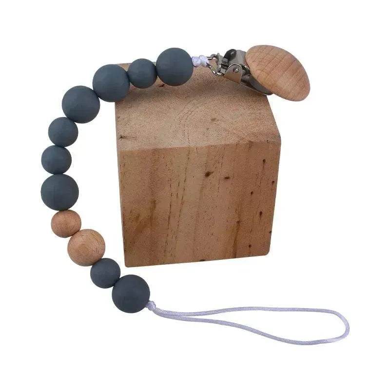 Silicone Pacifier Clip Chain for Babies. - Velora