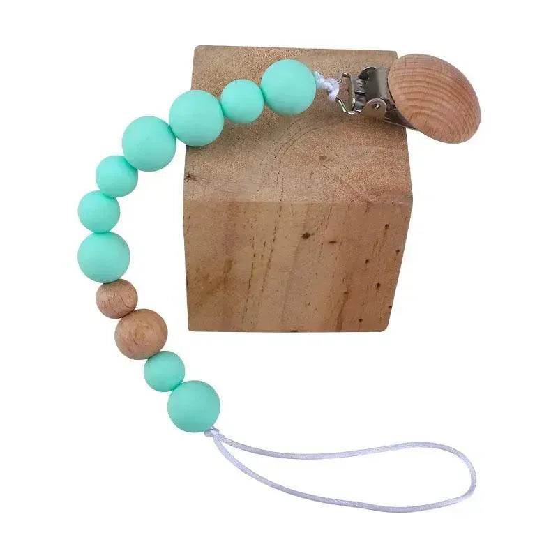 Silicone Pacifier Clip Chain for Babies. - Velora