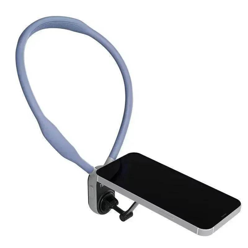 Silicone Phone Magnetic Neck Mount Quick Release Hold For Phone Magsafe Magnetic Suction Cell Phone Neck Hanging Bracket - Velora